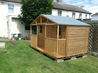 Summer Chalet Range 14ft x 8ft